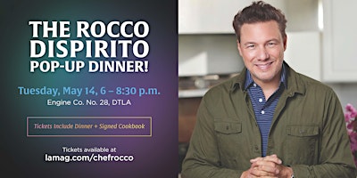 Imagem principal do evento THE ROCCO DISPIRITO POP-UP DINNER!