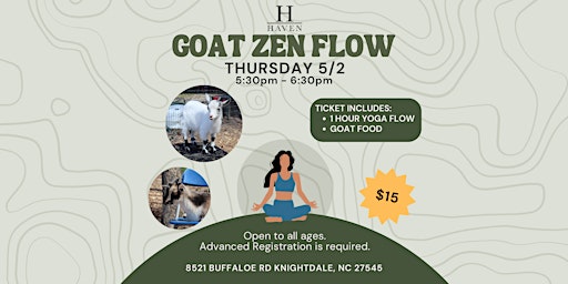 Goat Zen Flow Yoga primary image