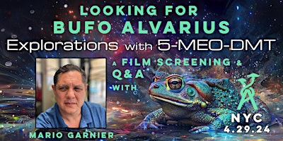 Looking for Bufo Alvarius - Explorations with 5-MEO-DMT primary image
