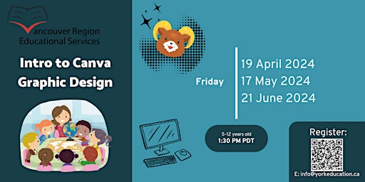 Imagem principal do evento Intro to Canva Graphic Design