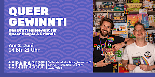 Primaire afbeelding van Queer Gewinnt! The Boardgameevent for queer people and friends!