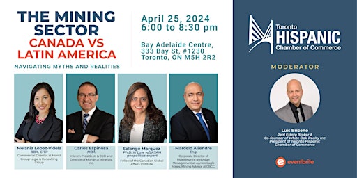 Imagem principal do evento The Mining Sector: Canada vs Latin America