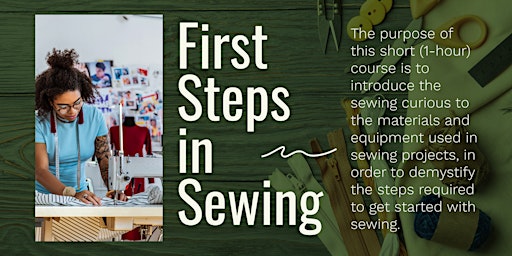 Imagem principal do evento Sewing 101-Texas State University Sustainable Fashion Week