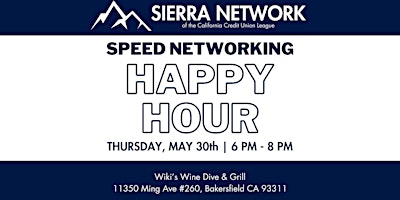 Speed Networking Happy Hour primary image