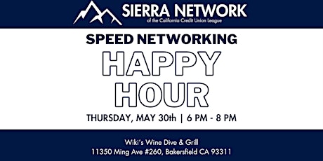 Speed Networking Happy Hour