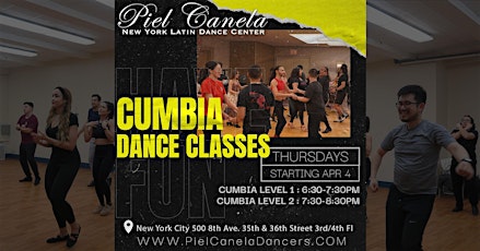 Cumbia Dance Class, Level 1 Beginner