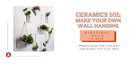 Hauptbild für Ceramics 101: Make Your Own Wall Hanging - IN-PERSON CLASS