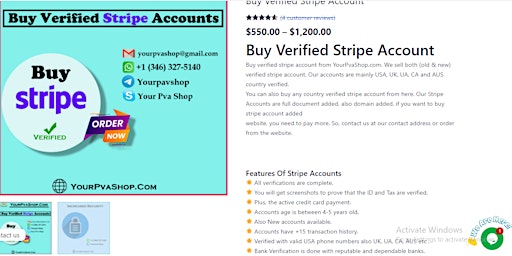 Imagen principal de Buy Verified Stripe Account