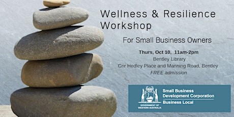 Wellness & Resilience Skills for Small Business Owners primary image