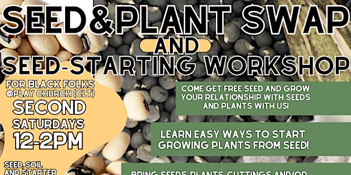 Imagen principal de Seed & Plant Swap AND Seed-Starting Workshop