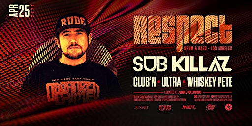 Imagem principal de RESPECT DnB presents SUB KILLAZ