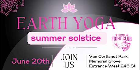 Earth Yoga Summer Solstice