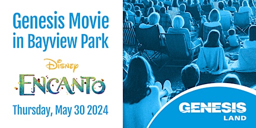 Imagem principal do evento Genesis Land Movie in the Park at Bayview Park