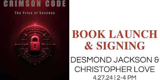 Imagen principal de Desmond Jackson & Christopher Love • Book Launch & Signing