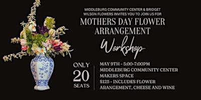 Mother's Day Flower Arranging Workshop primary image