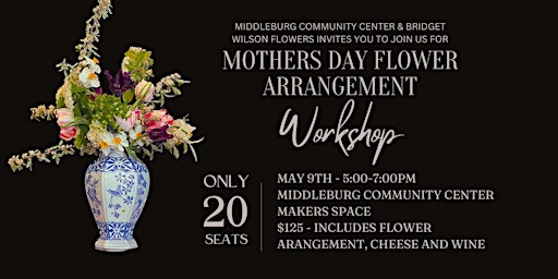Image principale de Mother's Day Flower Arranging Workshop