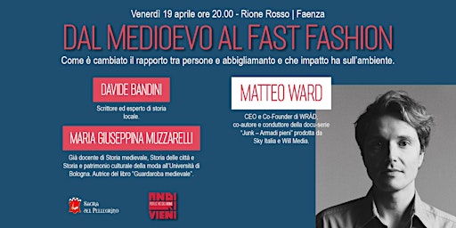 Imagem principal do evento Talk "Dal Medioevo al Fast Fashion"