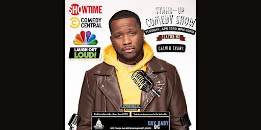 Primaire afbeelding van Stand-Up Comedy Night at The District Sports Bar w/ Calvin Evans