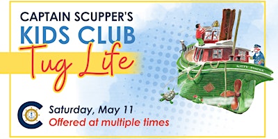 Imagem principal do evento Capt. Scupper’s Tug Life - May