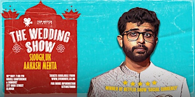 Imagen principal de The wedding Show ( Stand up comedy by Aakash Mehta)