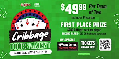 Imagem principal do evento Cribbage Tournament | Leduc