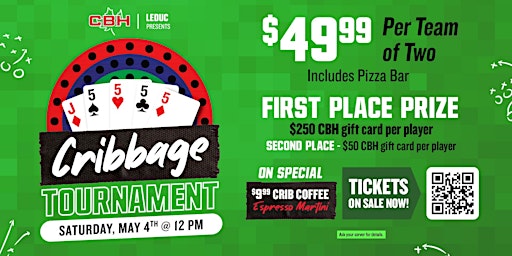 Image principale de Cribbage Tournament | Leduc