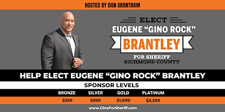 Eugene "Gino Rock" Brantley Fundraiser