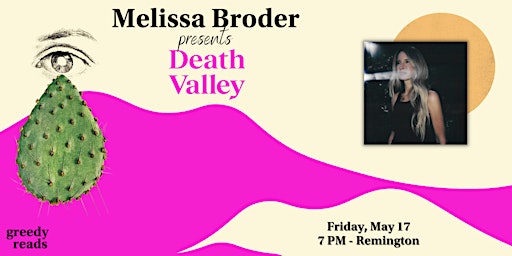 Melissa Broder presents "Death Valley"  primärbild