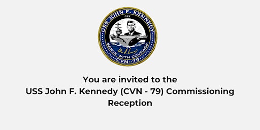 USS John F. Kennedy (CVN-79) Commissioning Reception  primärbild
