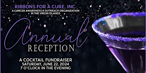 Image principale de Ribbons for a Cure, Inc.  Annual Reception: A Cocktail Fundraiser
