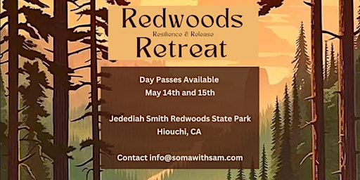 Redwoods Retreat Day Pass primary image