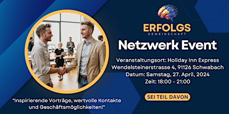 Unternehmer Netzwerk-Event in Schwabach