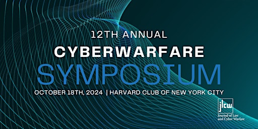 Imagem principal do evento 12th Annual Cyber Warfare Symposium