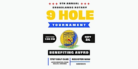 Broadlands Rotary 9-Hole Golf Tournament