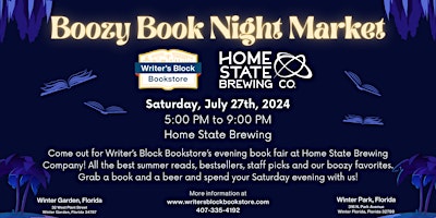 Imagen principal de Boozy Book Night Market