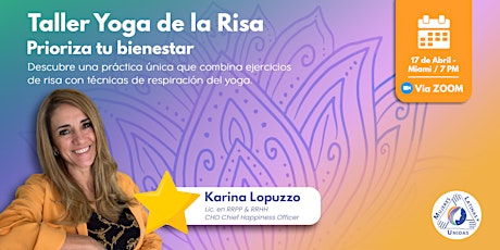 Yoga de la Risa por Karina Lopuzzo