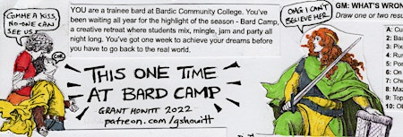 May One-shot: This one time, at bard camp ...