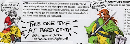 Imagem principal do evento May One-shot: This one time, at bard camp ...