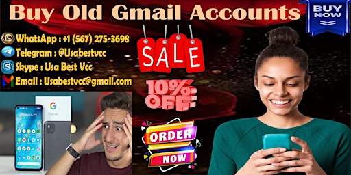 Hauptbild für BY 5 Best Website to Buy Old Gmail Accounts (PVA & Aged) ...