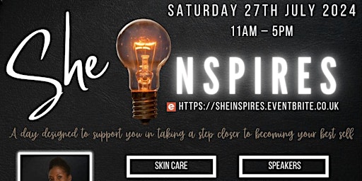 Imagem principal do evento She Inspires