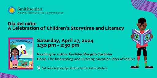 Imagem principal do evento Día del Niño: A Celebration of Children’s Storytime and Literacy