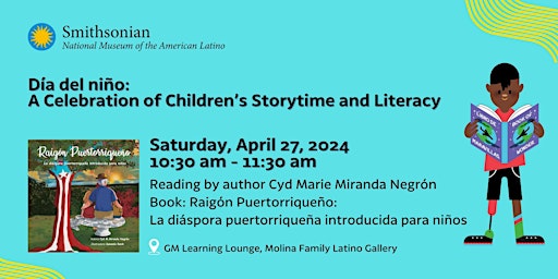 Día del Niño: A Celebration of Children’s Storytime and Literacy primary image