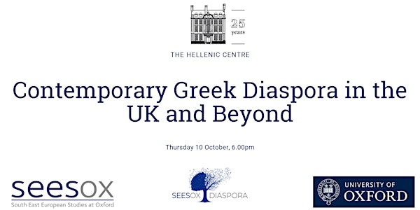Contemporary Greek Diaspora in the UK and Beyond