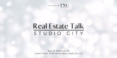 Imagem principal do evento Real Estate Talk Studio City