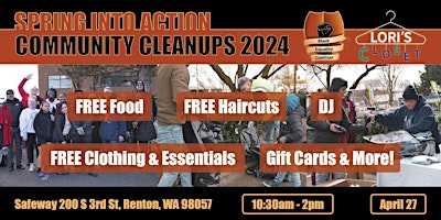 Imagem principal do evento Spring Into Action Community Cleanup