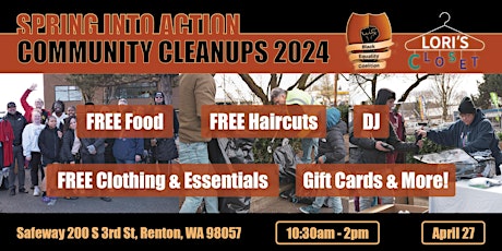 Spring Into Action Community Cleanup