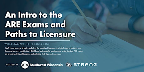 Image principale de SW Emerging Professionals: An Intro to the ARE Exams and Paths to Licensure