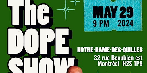 Imagem principal do evento The Dope Show - Live Comedy Special