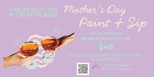 Mother's Day Paint & Sip