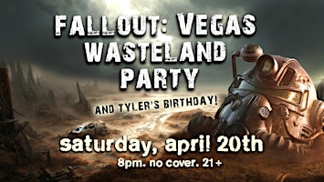 Primaire afbeelding van FALLOUT: Vegas Wasteland Party!